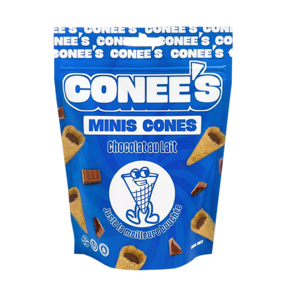 MINI CONES CHOCOLAT AU LAIT