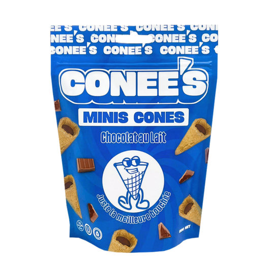 MINI CONES CHOCOLAT AU LAIT