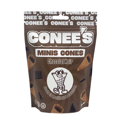 MINI CONES CHOCOLAT NOIR