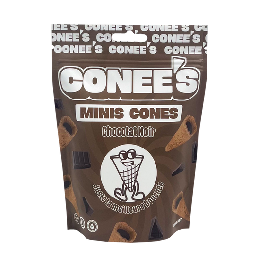 MINI CONES CHOCOLAT NOIR